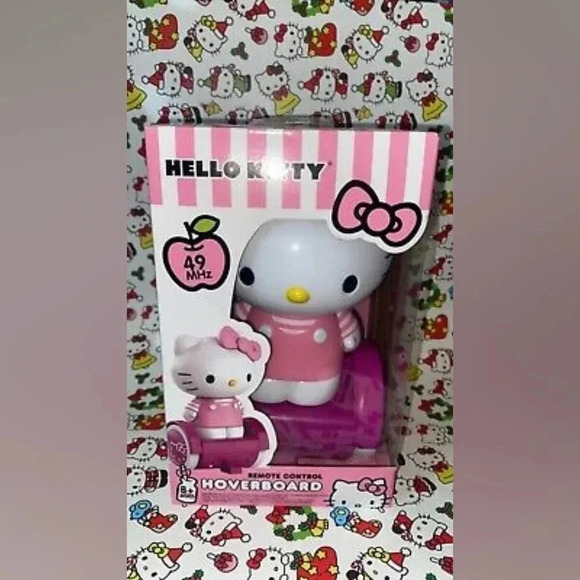 Hello Kitty Sanrio pink hover remote control car kids collector women's cat bow - Picture 8 of 9